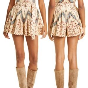 Ulla Johnson Marianna Pleated Shorts
